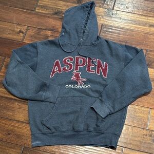 Blue 84 Aspen Colorado Charcoal Hoodie